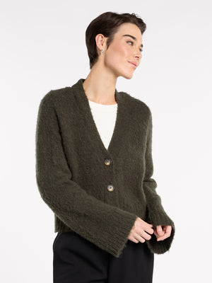 Textured Knit Cardi