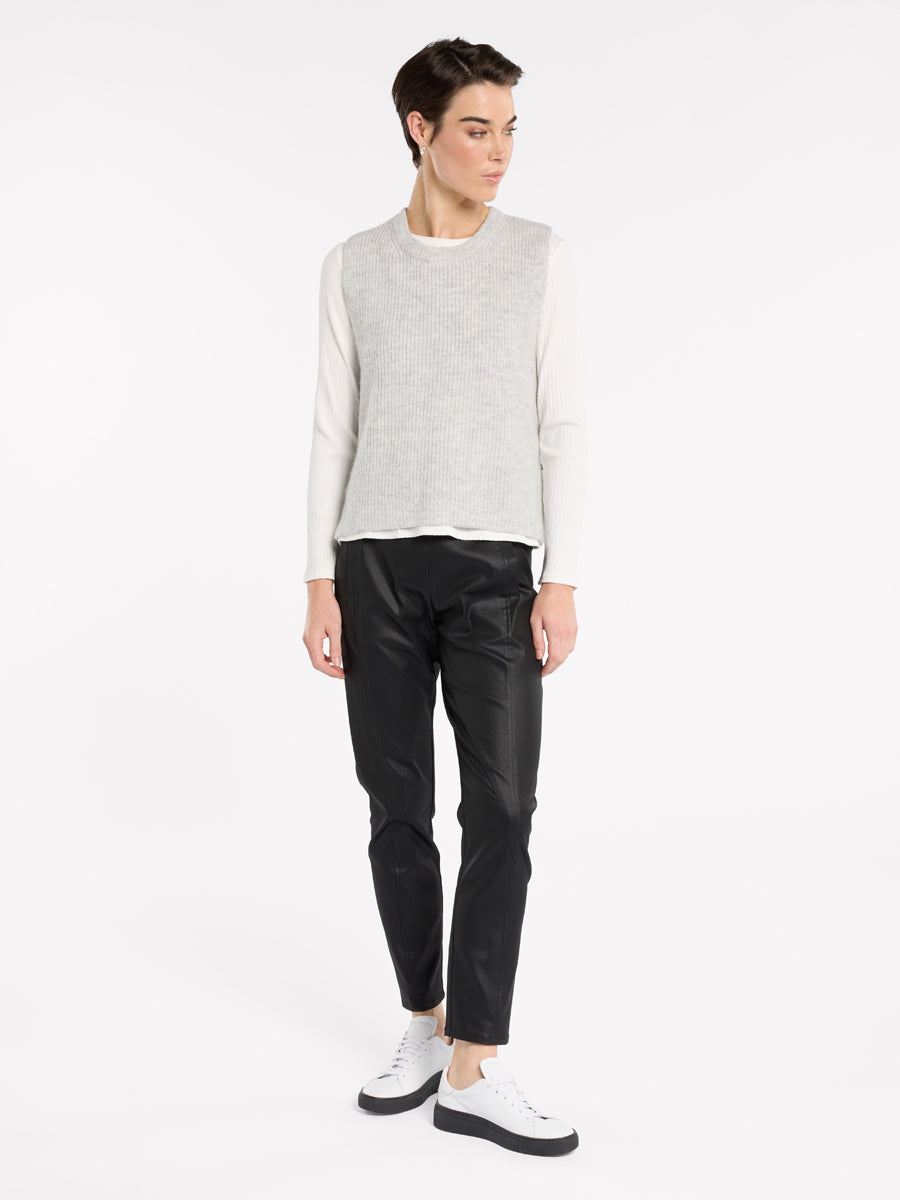 Side Zipper Knit
