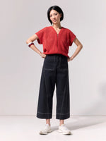 Two Way Zp Thru Knit