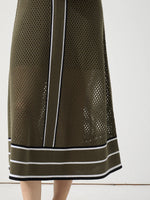 Nature Stripe Knit Dress