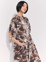 Floral Drift Shirtdress