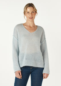 Mohair V Neck