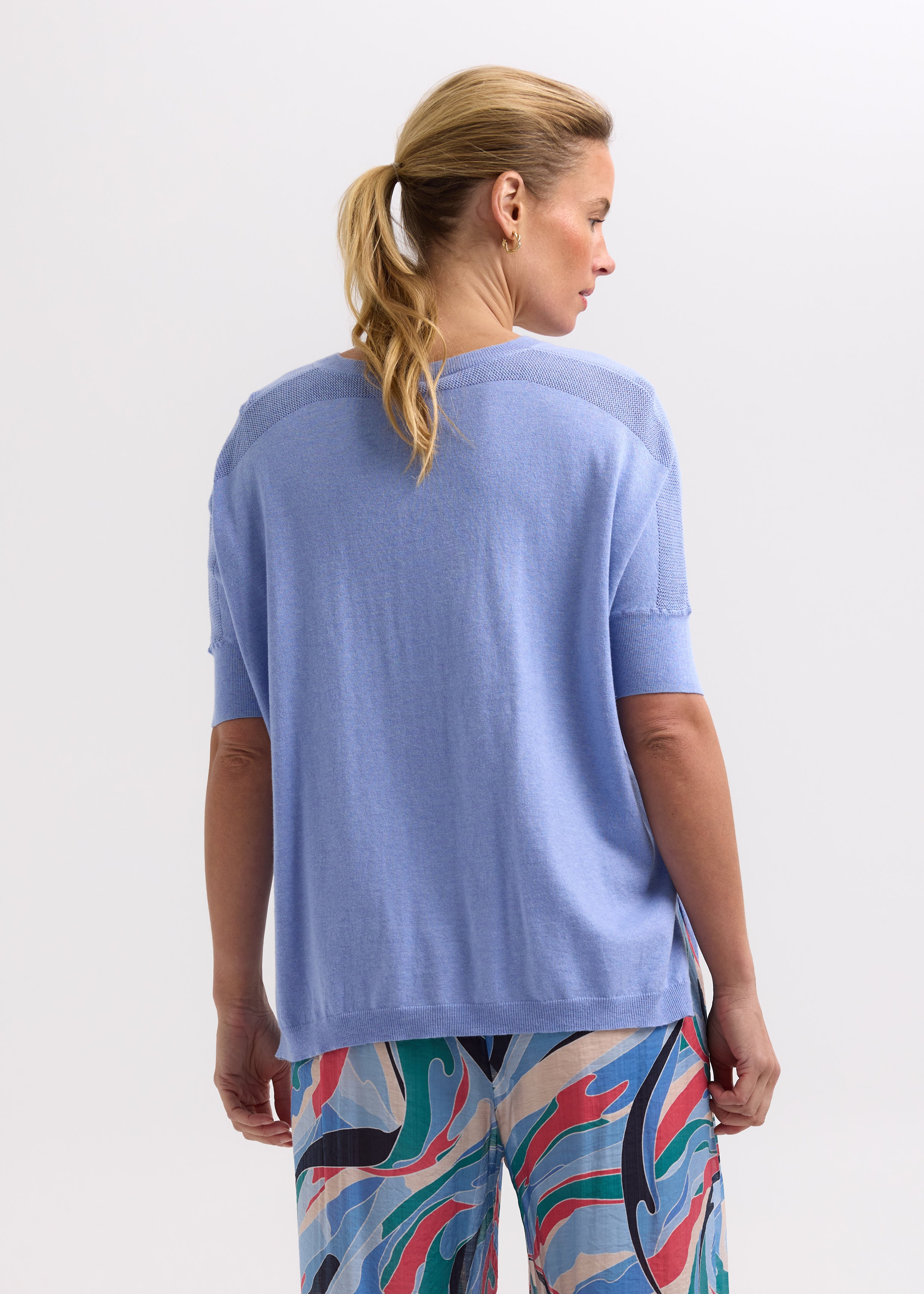 Pointelle Shoulder Top (+ colours)