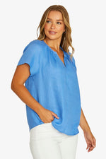 Shirred Neck Top