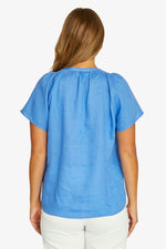 Shirred Neck Top