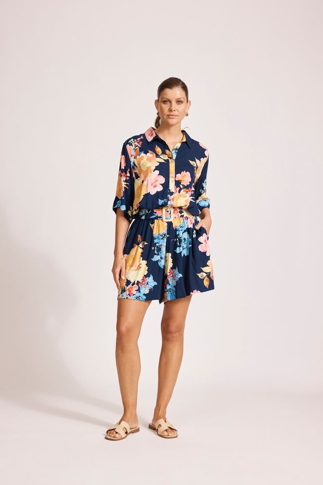 Parisio Belt Shirt Dress