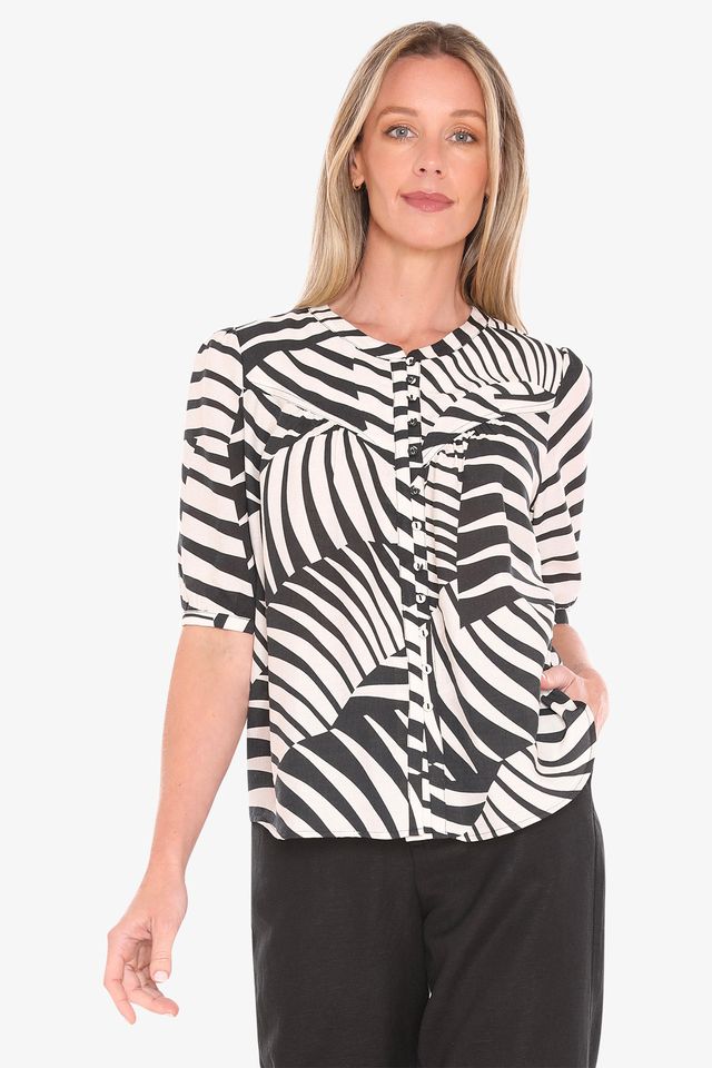 Abstract Fern Top