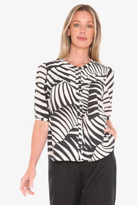 Abstract Fern Top