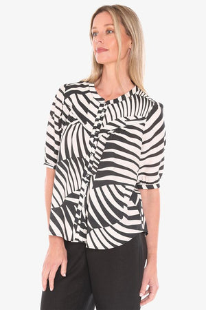 Abstract Fern Top