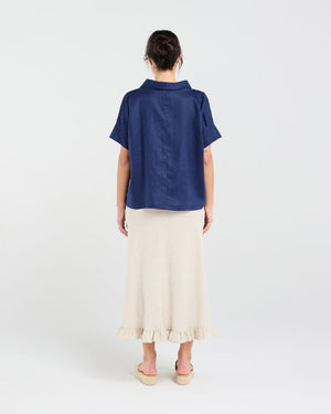 Claire Soft Roll Neck Top (+ Colours)