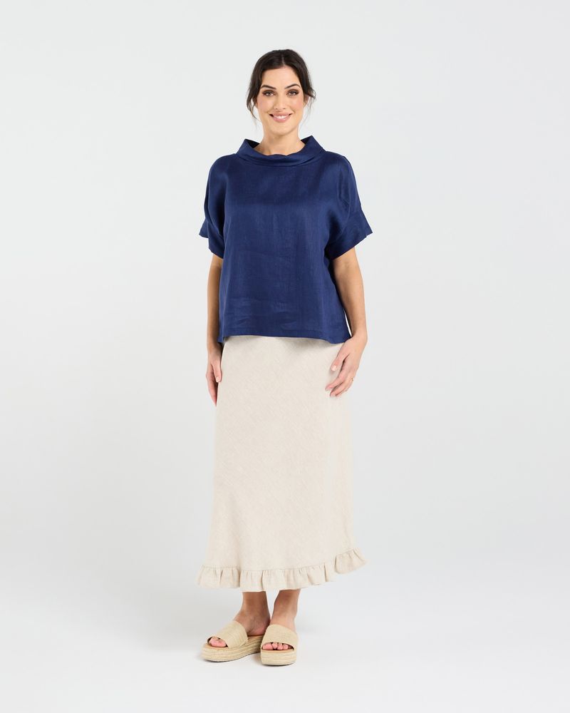 Claire Soft Roll Neck Top (+ Colours)
