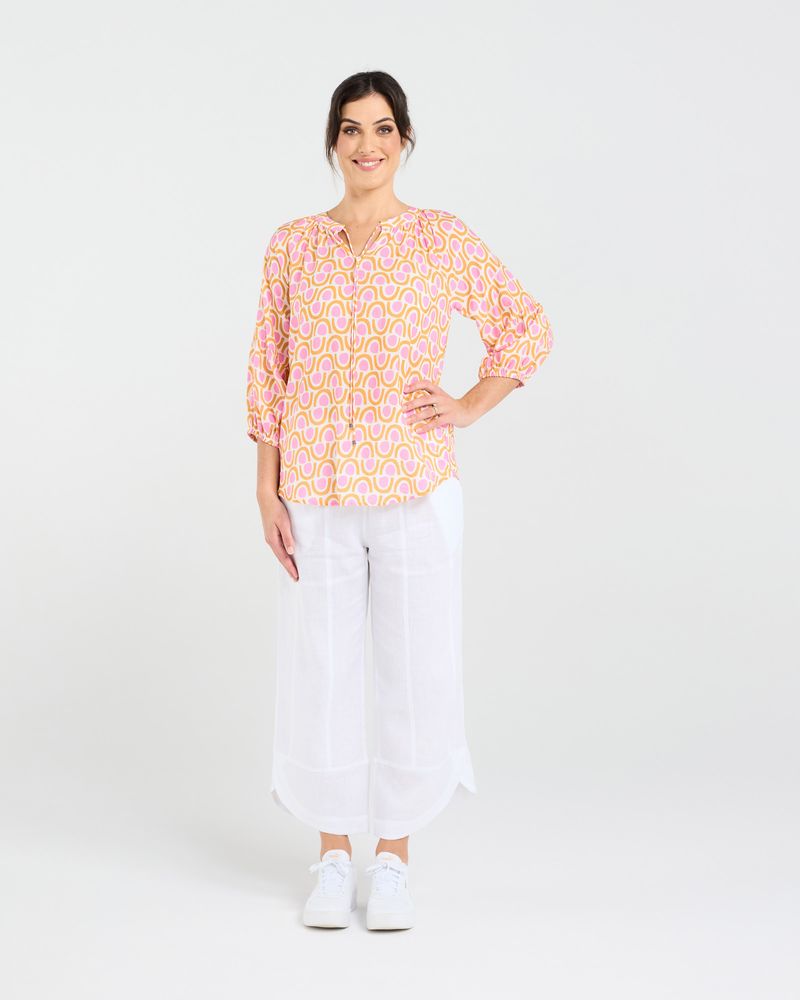 Colette Gathered Sleeve Top