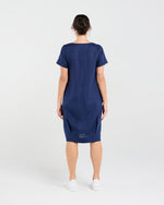 Lilian Linen Bubble Hem Dress (+ Colours)