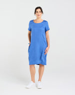Lilian Linen Bubble Hem Dress (+ Colours)