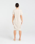 Lilian Linen Bubble Hem Dress (+ Colours)