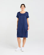Lilian Linen Bubble Hem Dress (+ Colours)