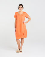 Lilian Linen Bubble Hem Dress (+ Colours)