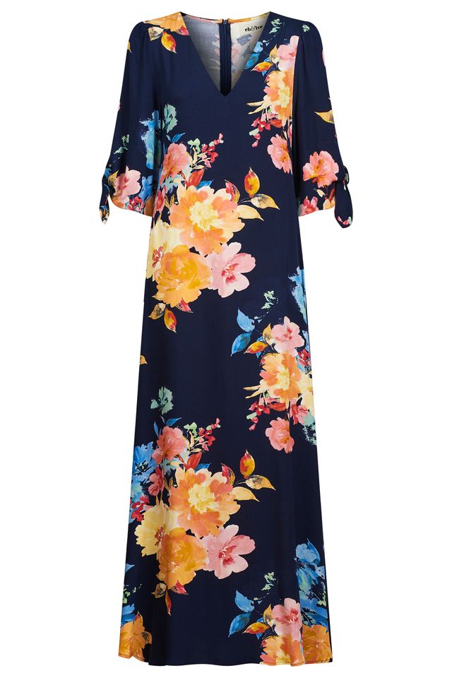 Parisio Tie Maxi Dress