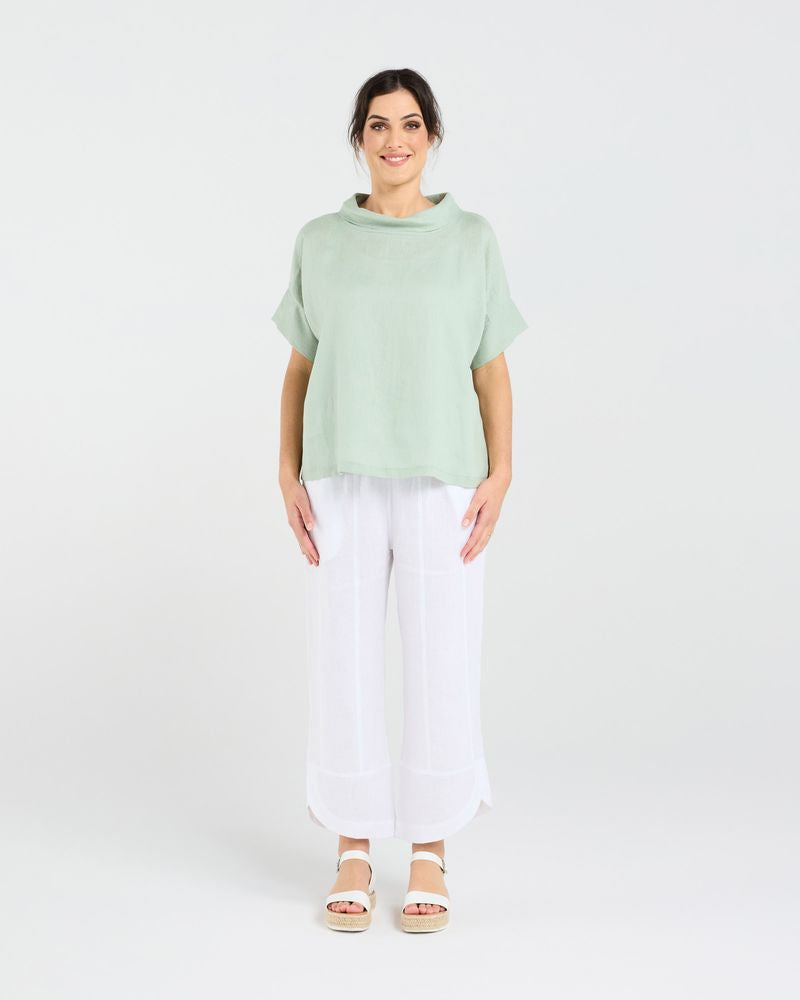 Claire Soft Roll Neck Top (+ Colours)