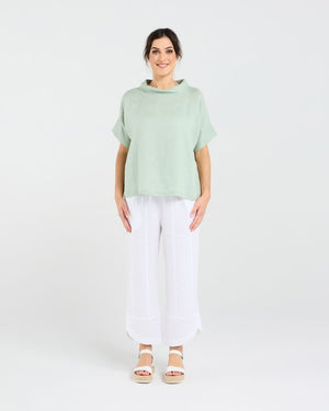 Claire Soft Roll Neck Top (+ Colours)