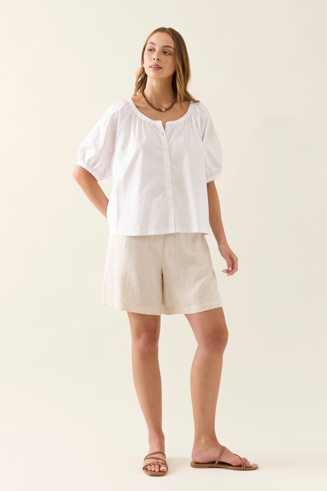 Nilsa Button Top (+ Colours)