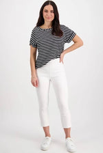 7/8 Slim Plain Pant - 271LX