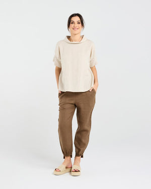 Claire Soft Roll Neck Top (+ Colours)