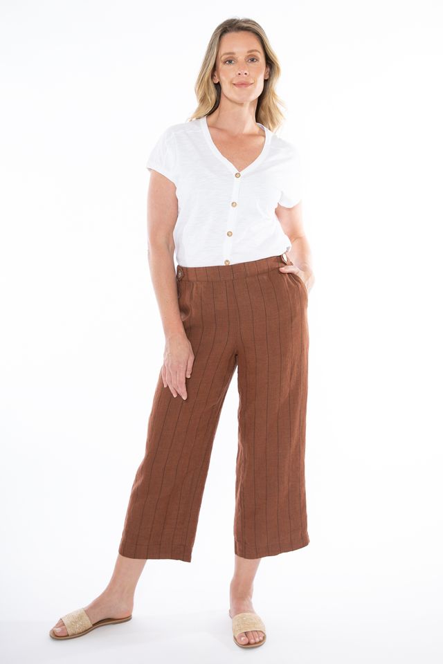 Wide Stripe Pant