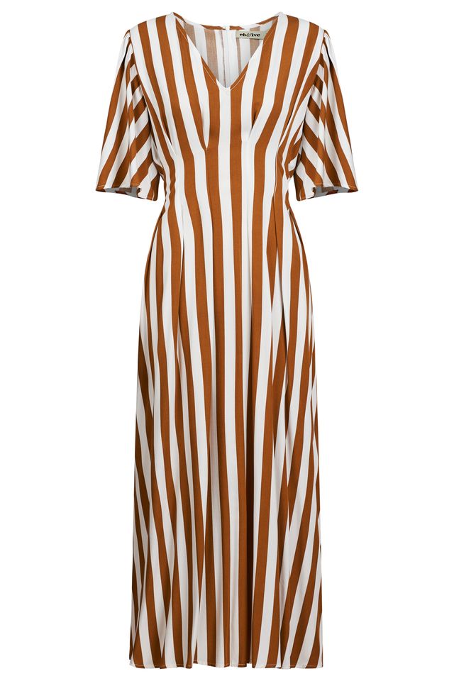 Treville Stripe Maxi Dress