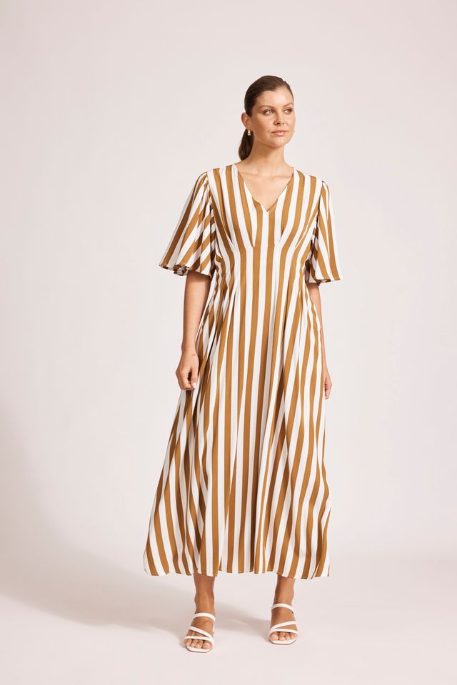 Treville Stripe Maxi Dress