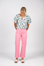 5039A Wide Leg Ankle Grazer Jean