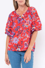 Wild Chintz Top