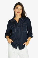 Contrast Stitch Shirt