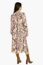 Delicate Paisley Dress