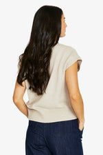 Seam V-Neck Vest