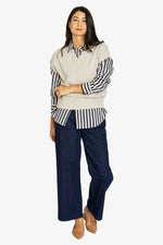 Seam V-Neck Vest