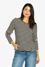Stripe Crew L/S Tee