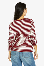 Stripe Crew L/S Tee