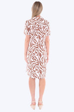 Zebra Mono Dress