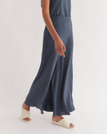 Malene Silk Long Skirt