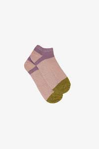 Lilac & Blush Ankle Sock