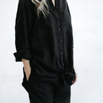 Linen Boyfriend Shirt