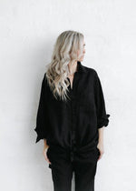Linen Boyfriend Shirt