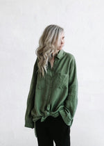 Linen Boyfriend Shirt