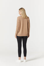 V Neck Jumper - Cashmere / Wool