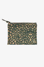 Leopard Canvas Pouch