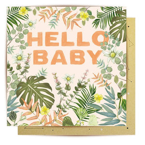 Hello Baby card