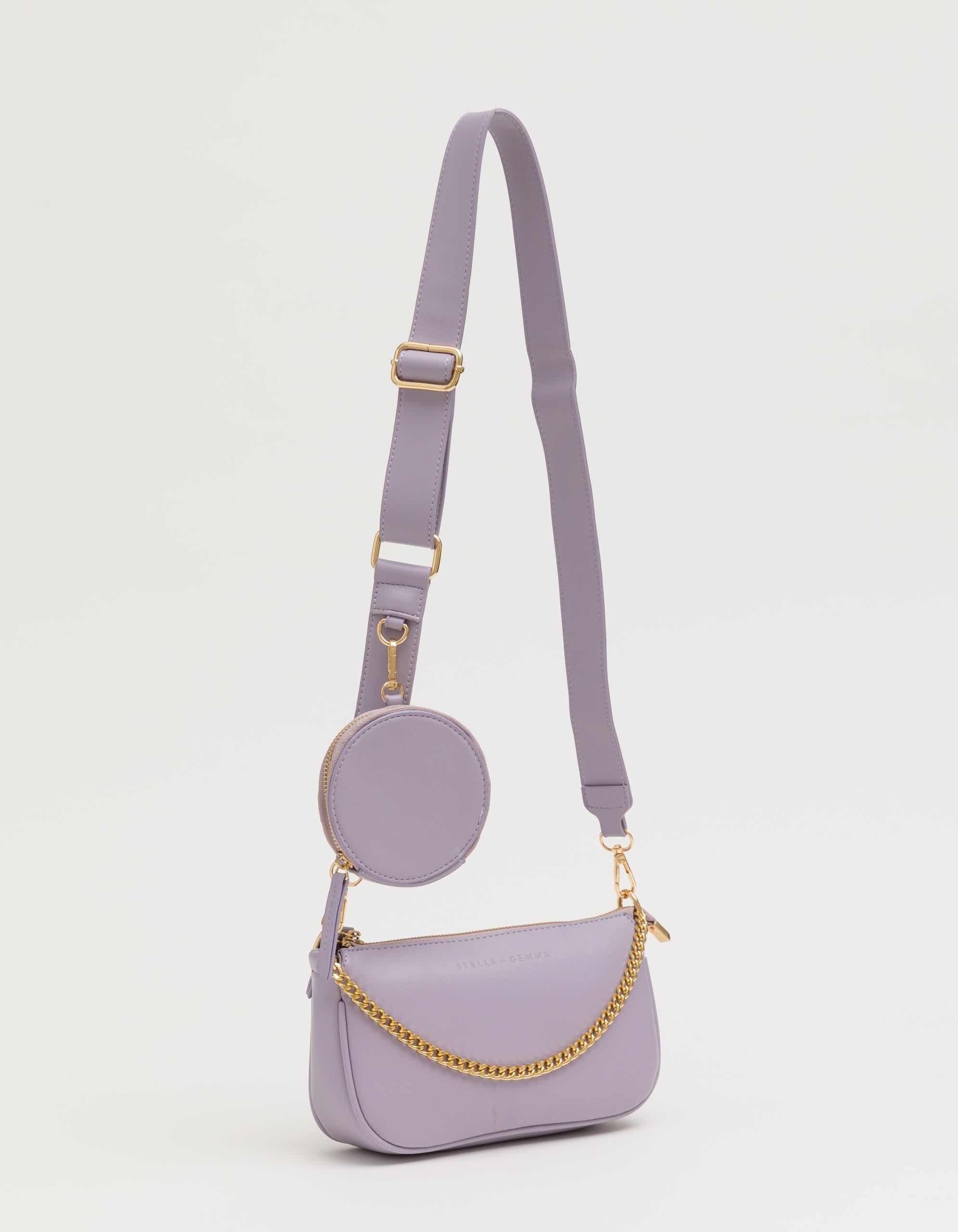 Soho Bag w/ Chain- Lavender