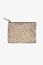 Leopard Canvas Pouch