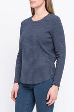 Crew Stripe Rib Top